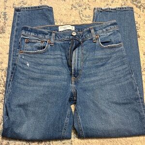 Abercrombie & Fitch High Rise Blue Jeans